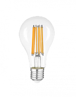JAZZWAY Лампа сетодиодная декоративная LED 15w E27 3000K груша прозрачная филамент 230/50  (5021938)