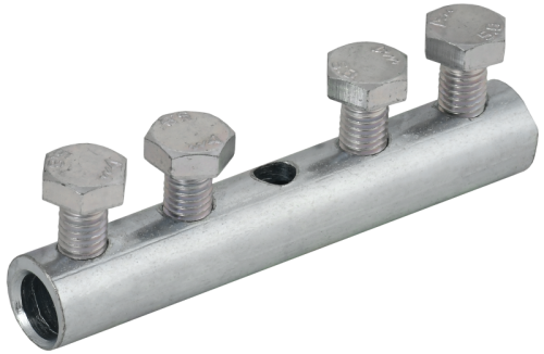 IEK Зажим соединительный прямой пруток-пруток 6-10мм оцинкованная сталь  (ZCC86-11-1-16)