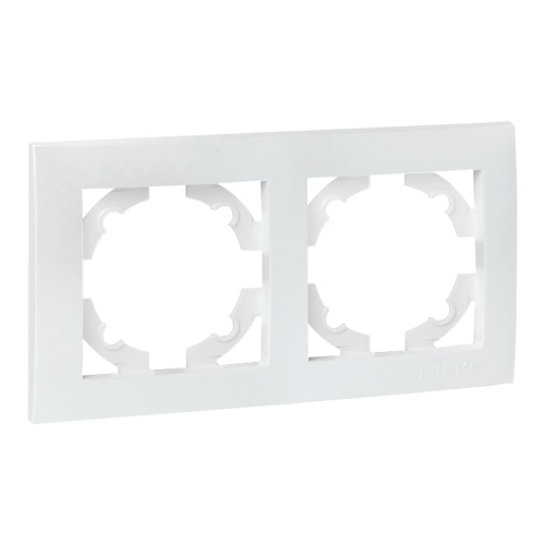 EKF Валенсия Рамка 2-местная жемчуг EKF (EWM-G-302-50)