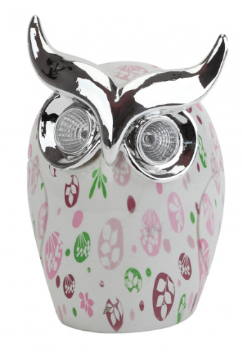 ЭРА Садовый светильник Филин на солнечной батарее, полистоун, 16 см ERAFYH01-05  (Б0038498)