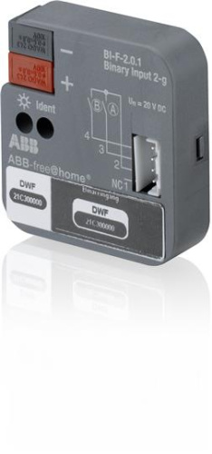 ABB Вход бинарный 2-канальный дискретный вход free@home FM (2CDG510002R0011)