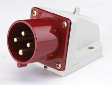 DEKRAFT Вилка кабельная 32А 3Р+РЕ IP44 (26023DEK)