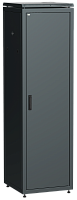 IEK Шкаф сетевой 19дюйм LINEA N 38U 600х600 мм металлическая передняя дверь черный (LN05-38U66-M)