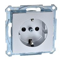 SCHNEIDER ELECTRIC Механизм розетки без шторок с заземляющим контактом (MTN2401-0460)