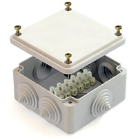 KEAZ Коробка распаячная для наружного монтажа КР-41232-07-100x100x45-IP44 (143628)