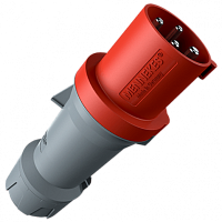 MENNEKES Вилка кабельная 63А 3Р+E IP44 PowerTOP (3252)