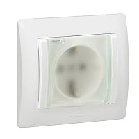 LEGRAND Galea Life Розетка Iс заземлением 2К+З P44 немецкий стандарт (771027 )
