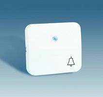 SIMON Клавиша звонок для 73160-39, S73 слоновая кость (73015-31)