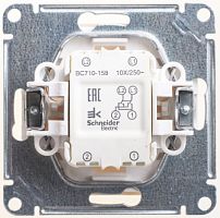 SCHNEIDER ELECTRIC W59 Переключатель одноклавишный перекрестный 10АХ, механизм, слоновая кость (VS710-158-2-86)