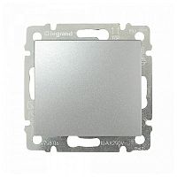 LEGRAND VALENA Переключатель на 2 направления алюминий (694338)