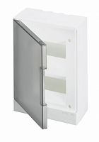 ABB Бокс навесной ЩРн-П-16М серая дверь Basic E  (с клеммами) (1SZR004002A2205)