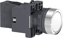 SCHNEIDER ELECTRIC Кнопка со светодиодной подсветкой 24В белая 1НО (XA2EW31B1)