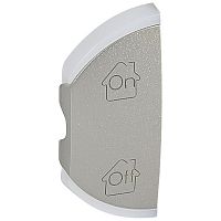 LEGRAND Celiane Клавиша GEN O/F левая SCS титан (068455 )