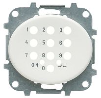 ABB TACTO Накладка для механизма электронного выключателя с кодовой клавиатурой 8153.5 белый (5553.5 BL)