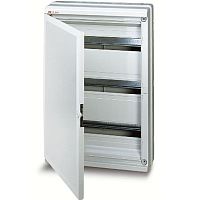 ABB Щит распределительный навесной ЩРн-П-54 пластиковый непрозрачная дверь IP65 серый 12738 (12738)