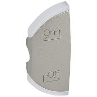 LEGRAND Celiane Клавиша ON-OFF левая SCS титан (068450 )
