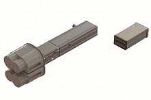 DKC Питающий элемент + заглушка, тип 2, Cu, 6P+6P, 40A (LTC40MFED4AA000)