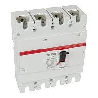 LEGRAND Выключатель автоматический DRX250 термомагнитный 200A 4П 18кА (027109 )