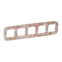 LEGRAND Valena ALLURE Рамка 5 постов Итальянская фантазия универсальная (754495 )