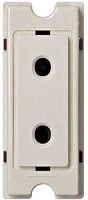 SIMON Розетка 2P, 10А 230В, винтовой зажим, S82C, механизм, сл. кость (75431-61)