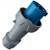 MENNEKES Вилка кабельная 63А 2Р+E IP67 PowerTOP (3303)