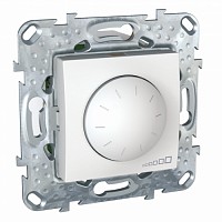 SCHNEIDER ELECTRIC UNICA LED Диммер поворотно-нажимной               универсальный 4-400Вт белый (MGU5.513.18)