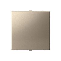 Systeme Electric ARTGALLERY заглушка без суппорта для многопостовых рамок, шампань (GAL000509)