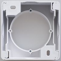 SCHNEIDER ELECTRIC GLOSSA Коробка для наружного монтажа белая (GSL000100)