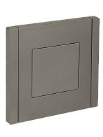 IEK FORTE&PIANO Заглушка с суппортом FP541 сталь  (FP-PL10-K46)