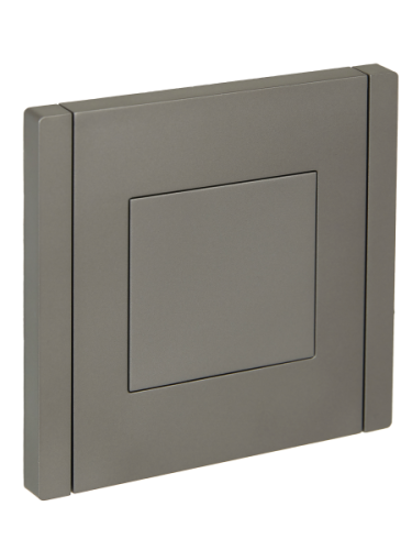 IEK FORTE&PIANO Заглушка с суппортом FP541 сталь  (FP-PL10-K46)