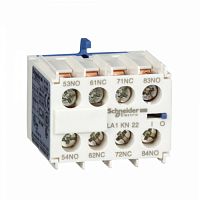 SCHNEIDER ELECTRIC Блок контактный дополнительный к LC/ LP 2но+2нз (LA1KN22)