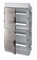 ABB Щит распределительный встраиваемый ЩРв-п Mistral41 72М пластиковый прозрачная дверь с клеммами (1SLM004101A2210)