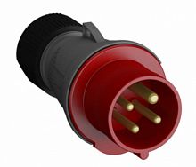 ABB Вилка кабельная 16A 3P+E IP44 11ч Easy&Safe  (316EP11)  (2CMA101960R1000)