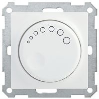 IEK СС10-1-1-Б Светорегулятор поворотный с индикацией 600Вт BOLERO белый IEK  (EDB11-0600-K01)
