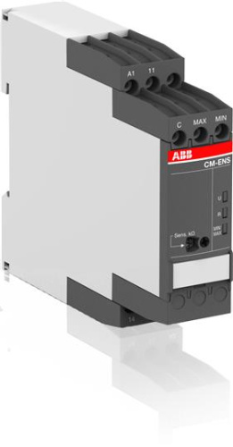 ABB Реле контроля уровня жидкости CM-ENS.11S слив  (чувствительность 5-100кОм) 24-240В АС/DC 1ПК винтовы (1SVR730850R0100)