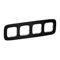 LEGRAND Valena ALLURE Рамка 4 поста Карбон универсальная (754474 )