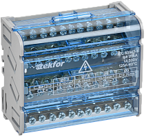 IEK TEKFOR Шины на DIN-рейку (кросс-модуль) ШНК 4х11 3L+PEN  (TF-DN10-4-11-125)