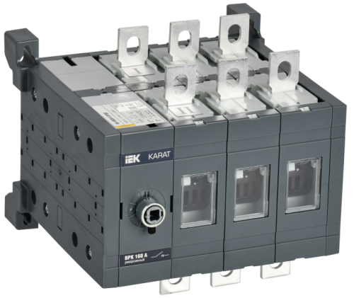 IEK Выключатель-разъединитель ВРК реверсивный без рукоятки управления 3P 160А KARAT (KA-VR20-3-0160)