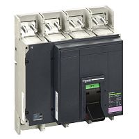 SCHNEIDER ELECTRIC Выключатель NS1250 NA 4p фиксированный в сборе переднее присоединение (33494)