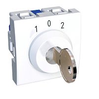 SCHNEIDER ELECTRIC Выключатель с ключом трехпозиционный 16A (ALB44030)