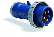ABB Вилка кабельная 232P 1W 32А 2P +E IP 67 1ч  (232 P1W)  (2CMA166728R1000)