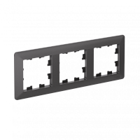 ATLASDESIGN AIR 3-постовая РАМКА, БАЗАЛЬТ (ATN221403)