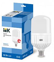 IEK Лампа светодиодная LED 50вт Е40 дневной (LLE-HP-50-230-65-E40)