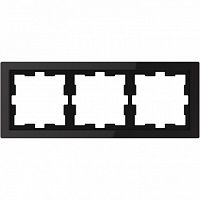 SCHNEIDER ELECTRIC Рамка трехпостовая D-Life черный оникс SD (MTN4030-6503)