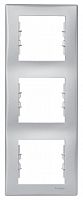SCHNEIDER ELECTRIC Sedna Рамка 3 поста вертикальная алюминий (SDN5801360)
