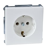 SCHNEIDER ELECTRIC Механизм розетки Schuko белый (MTN2401-4019)