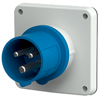 MENNEKES Вилка панельная приборная 16А 2Р+E IР44 230В 812 (812)