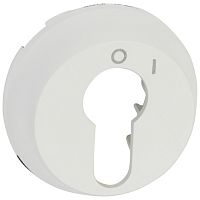 LEGRAND Celiane Лицевая панель выключателя с ключом 2-позиционный белая (068009 )