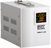 IEK Стабилизатор напряжения переносной серии Prime 0.5 кВА (IVS31-1-00500)