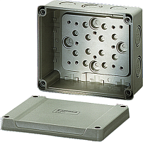HENSEL Коробка распределительная пустая 119х139х70 IP66 серая стойкая к УФ (KF 9060)